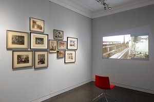 Einblick in die Ausstellung Nur die größten Baustellen