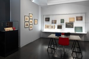 Einblick in die Ausstellung Nur die größten Baustellen