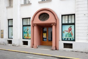 Einblick in die Ausstellung Banana Circus