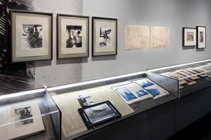Einblick in die Ausstellung