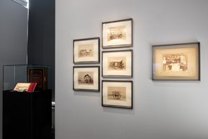 Einblick in die Ausstellung Nur die größten Baustellen